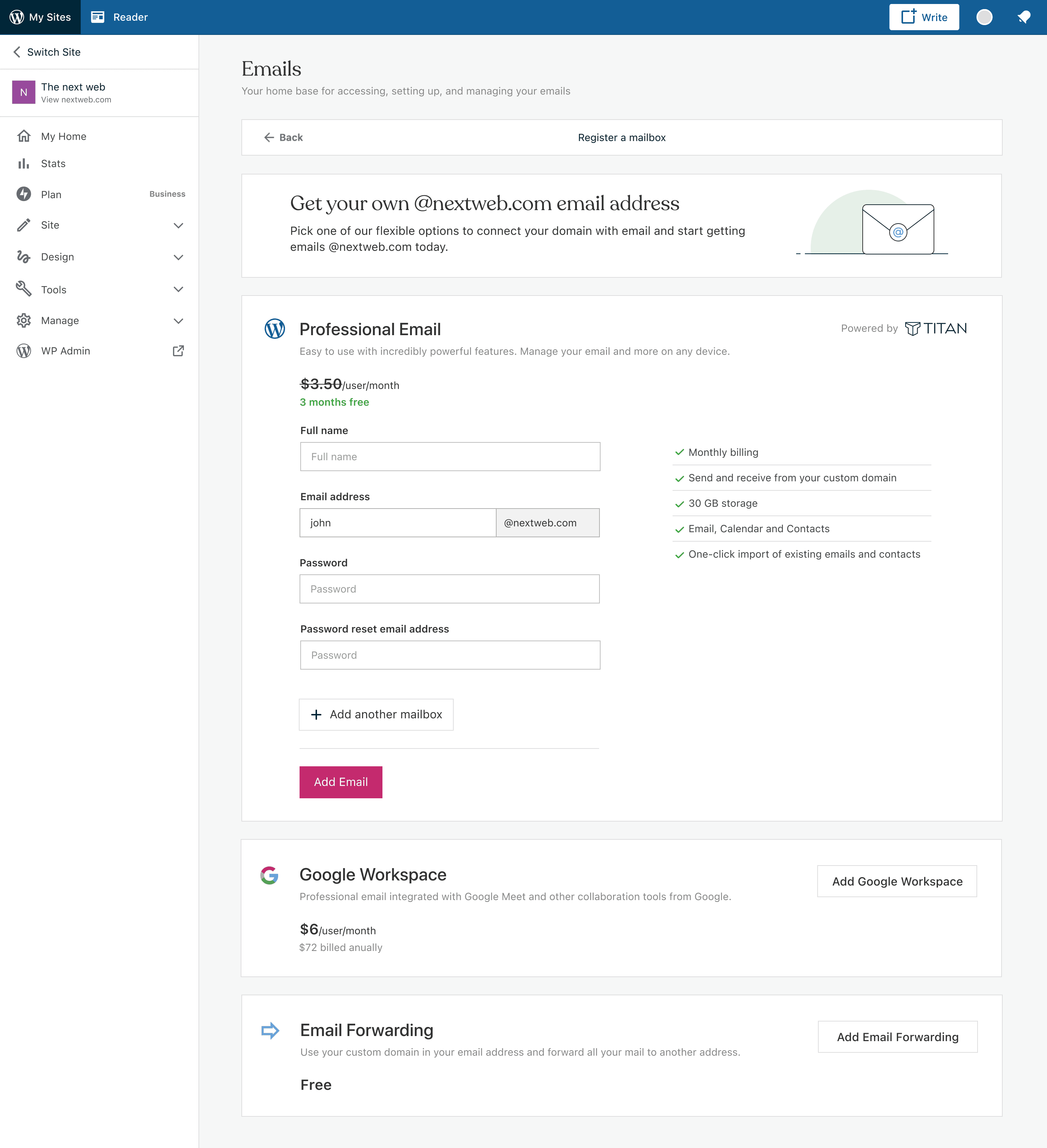 Titan Partner Integration Flow