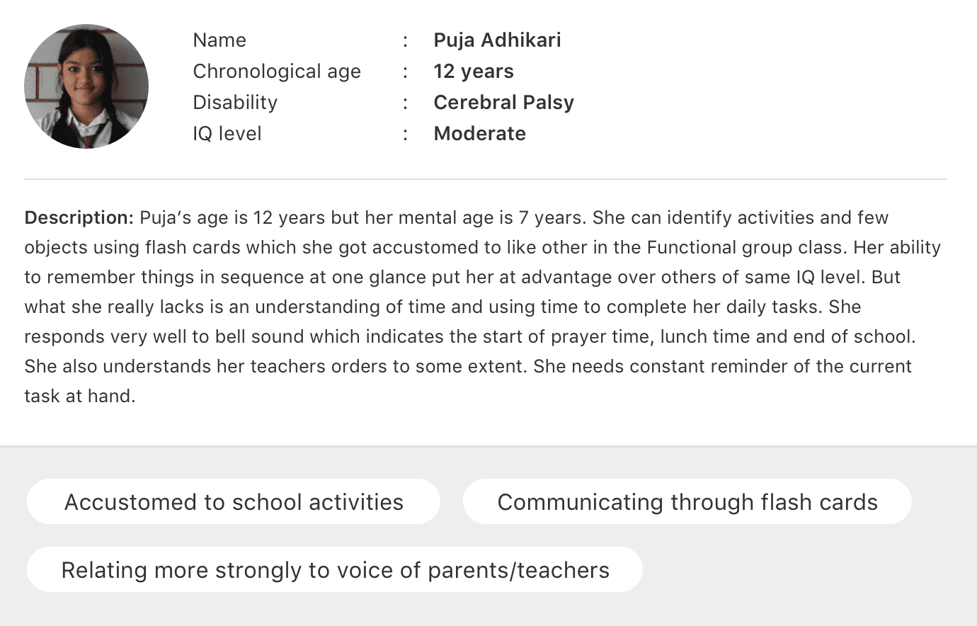 Saathi: Assistive Technology